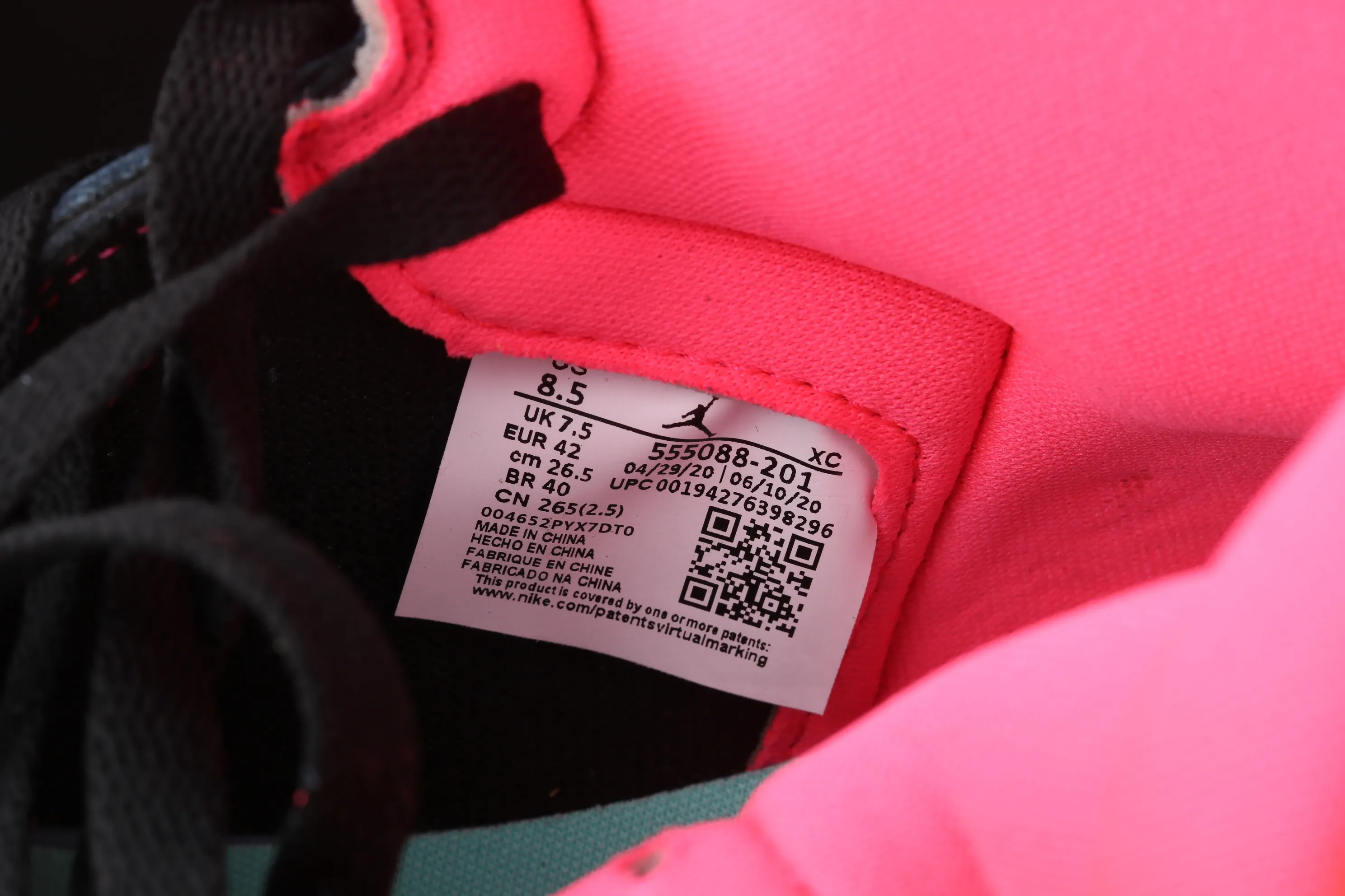 All categories Air Jordan Jordan series basketball shoes Air Jordan 1 High ST version Air Jordan 1 Retro High OG "Bio Hack" AJ1 Joe 1 "Colorful stitching biohacker" classic retro classic high-top versatile cultural basketball shoes 555088-201